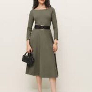 NWT Reformation Wiley Knit Dress